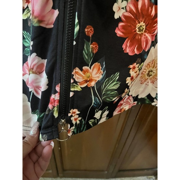 MISSLOOK Floral Print Jacket (Size XL) - Picture 6 of 16